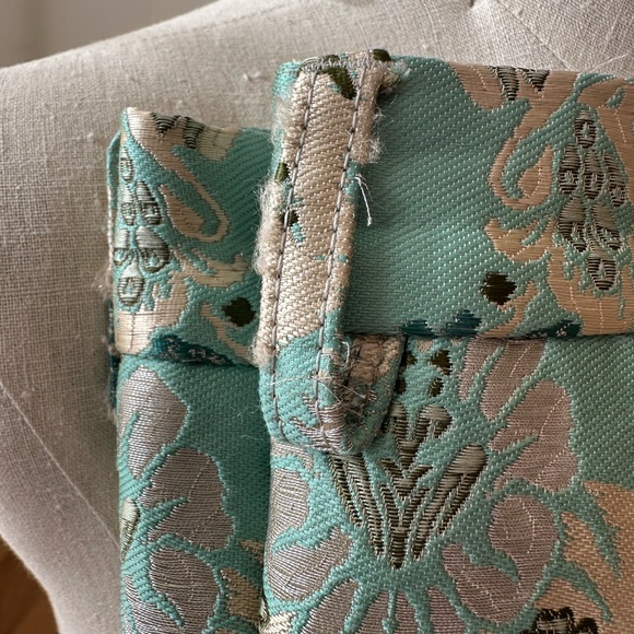 ETRO JACQUARD CIGARETTE TROUSERS- Size 40 Italian - Picture 3 of 16